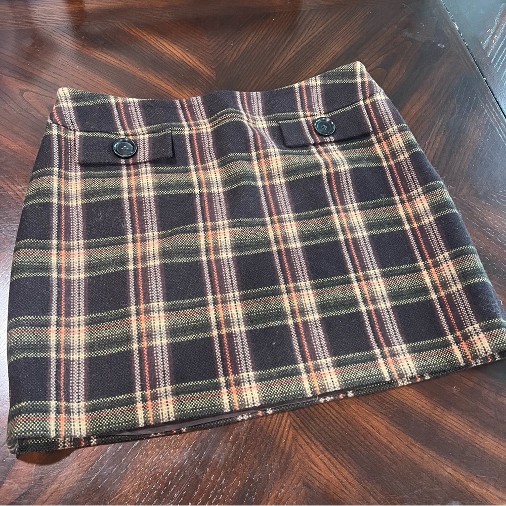 MICHAEL KORS plaid skirt